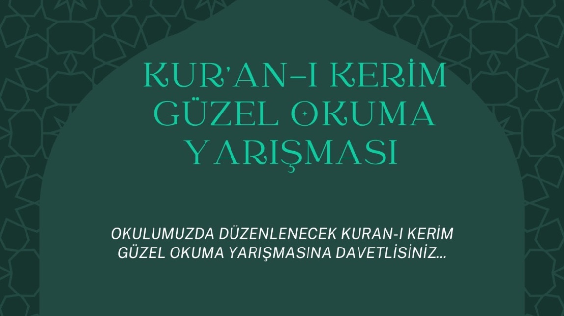 Kur'an-ı Kerim'i Güzel Okuma Yarışması  Sonuçları